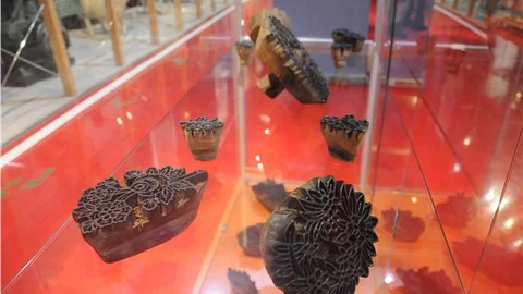 Ahşap yazma kalıpları sergisi Bursa'da