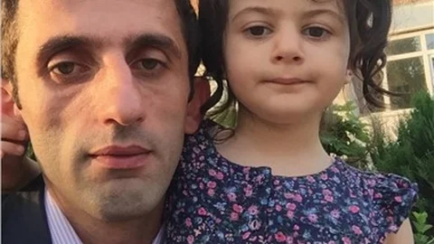 Heyelanda hayatını kaybeden 3 yaşındaki Zümra Naz ile Kamil Kara defnedildi