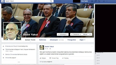 Sadık Yakut Kadına kelepçe takılıyorsa adalet sistemimizi sorgulamak gerekir