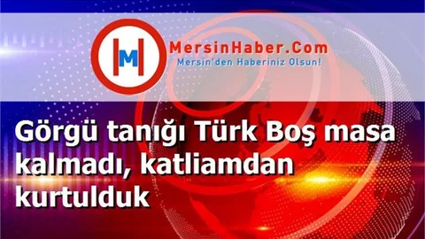Görgü tanığı Türk Boş masa kalmadı, katliamdan kurtulduk