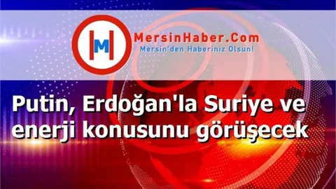 Putin, Erdoğan'la Suriye ve enerji konusunu görüşecek