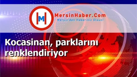 Kocasinan, parklarını renklendiriyor