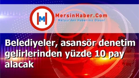 Belediyeler, asansör denetim gelirlerinden yüzde 10 pay alacak