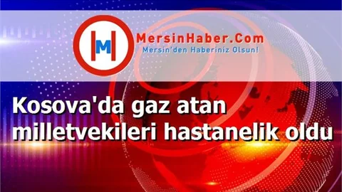 Kosova'da gaz atan milletvekileri hastanelik oldu