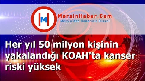 Her yıl 50 milyon kişinin yakalandığı KOAH'ta kanser riski yüksek