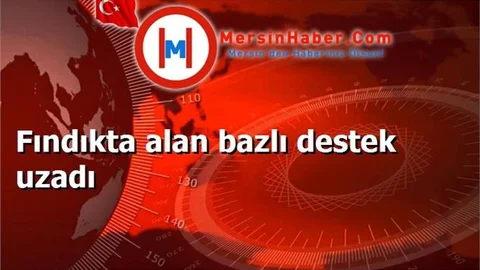 Fındıkta alan bazlı destek uzadı