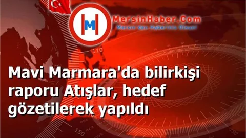 Mavi Marmara'da bilirkişi raporu Atışlar, hedef gözetilerek yapıldı