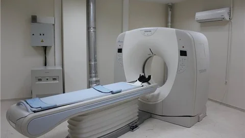 Kâhta Devlet Hastanesi'nde tomografi hizmeti