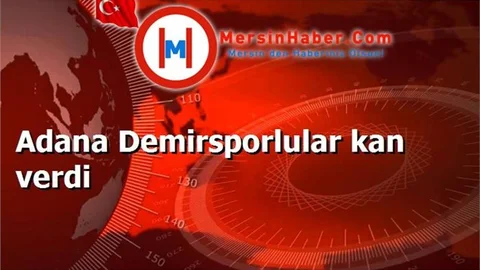 Adana Demirsporlular kan verdi