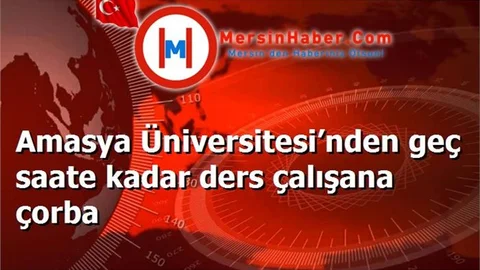 Amasya Üniversitesi Öğrencilerini Ders Çalışmaları İçin  Teşvik Ediyor