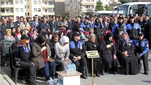 Şehit polis, gözyaşları ile uğurlandı