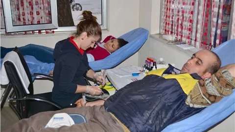 Denizli Çameli’nde kan bağışı kampanyası