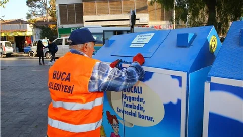 Buca’ya özel tasarım çöp konteyner kutuları
