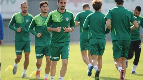 Bursaspor, Kayserispor hazırlıklarını sürdürdü