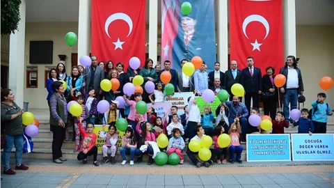Büyükşehir ve Kent Konseyi, çocukları unutmadı