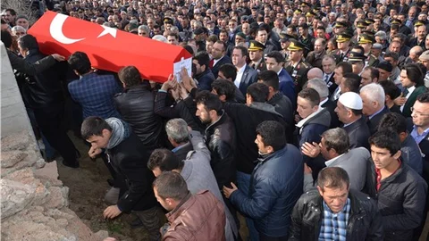 Tokatlı şehit Gözüdok, toprağa verildi