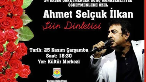 Ahmet Selçuk İlkan bugün Tarsus'ta