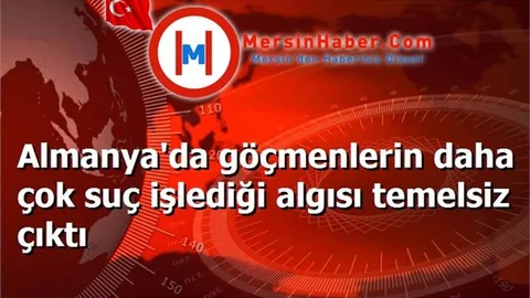 Almanya'da göçmenlerin daha çok suç işlediği algısı temelsiz çıktı