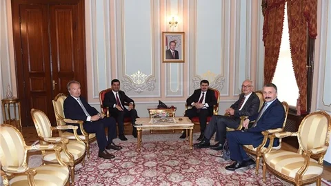 Türk Alman Üniversitesi Rektörü'nden Vali Şahin'e ziyaret