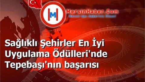 Sağlıklı Şehirler En İyi Uygulama Ödülleri'nde Tepebaşı'nın başarısı