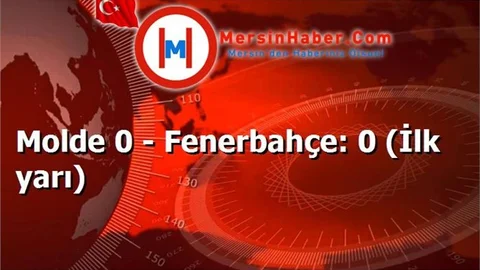 Molde 0 - Fenerbahçe: 0 (İlk yarı)