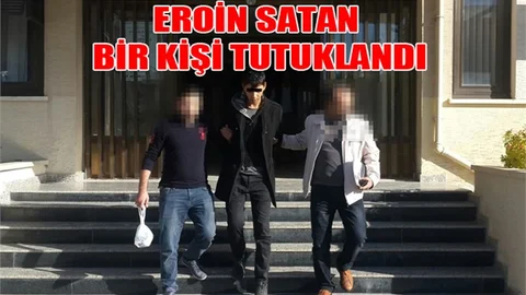 Tarsus’ta eroin satan bir kişi tutuklandı