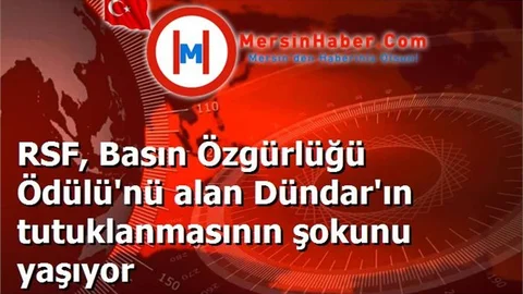 RSF, Basın Özgürlüğü Ödülü'nü alan Dündar'ın tutuklanmasının şokunu yaşıyor