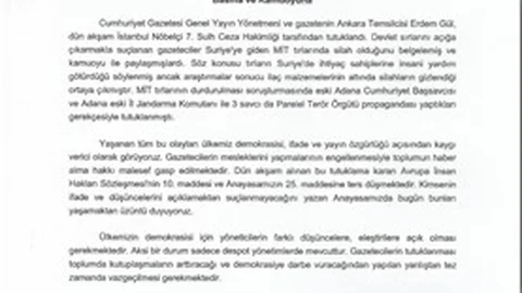 Alevi Kültür Dernekleri’nden Can Dündar ve Doğan Demir açıklaması