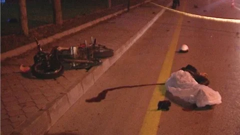 Ankara’da motosiklet kazası 1 ölü