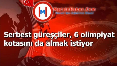 Serbest güreşçiler, 6 olimpiyat kotasını da almak istiyor