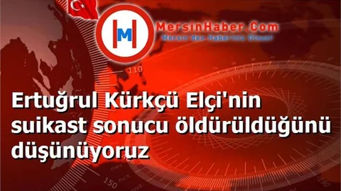 Ertuğrul Kürkçü Elçi'nin suikast sonucu öldürüldüğünü düşünüyoruz