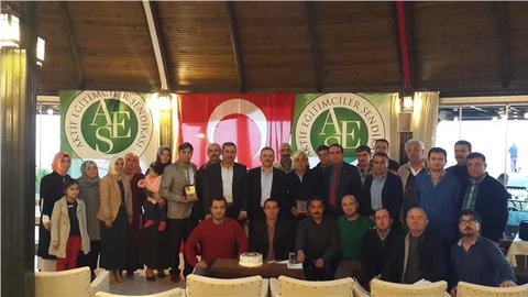 Aktif Eğitim-Sen kuruluşunun 2. yılını kutladı