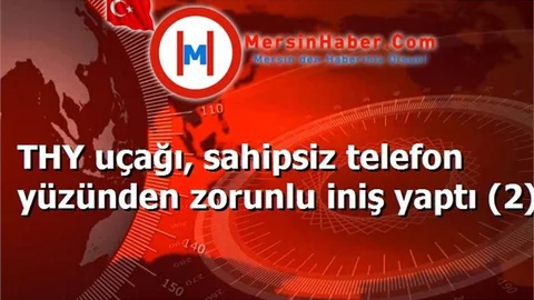 THY uçağı, sahipsiz telefon yüzünden zorunlu iniş yaptı (2)