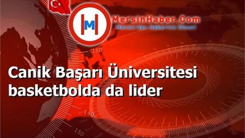 Canik Başarı Üniversitesi basketbolda da lider