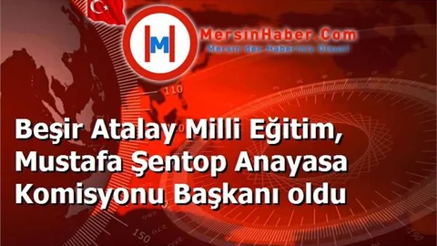 Beşir Atalay Milli Eğitim, Mustafa Şentop Anayasa Komisyonu Başkanı oldu