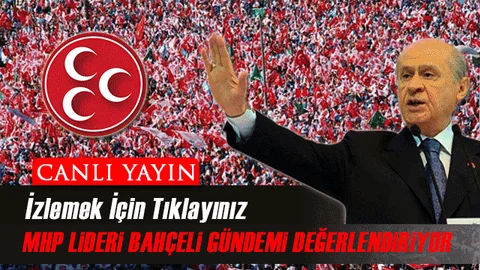 MHP Genel Başkanı Devlet Bahçeli Grup Toplantısında Konuşuyor
