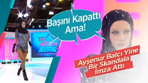 TV8’deki Programda Skandal: Başörtüsü Takıp, Mini Etek Giydi
