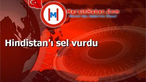 Hindistan'ı sel vurdu