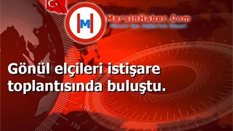 Gönül elçileri istişare toplantısında buluştu.