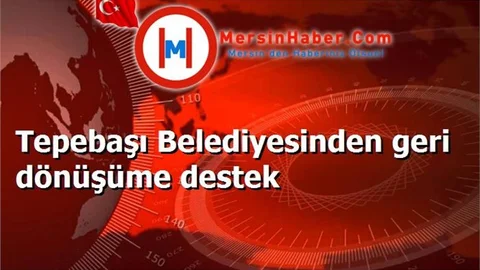 Tepebaşı Belediyesinden geri dönüşüme destek