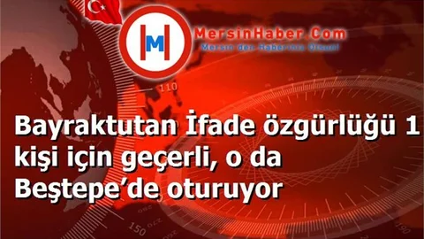 Bayraktutan İfade özgürlüğü 1 kişi için geçerli, o da Beştepe’de oturuyor