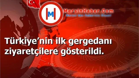 Türkiye’nin ilk gergedanı ziyaretçilere gösterildi.