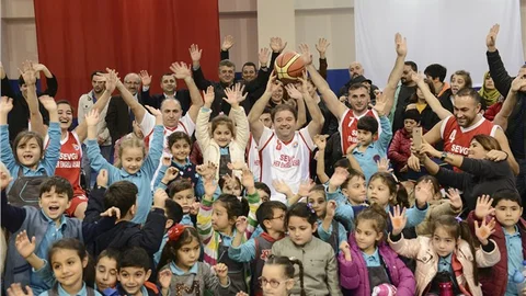 Basketbolda engel tanımadılar