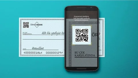 Karşılıksız çek problemi artınca, çeklere karekod geldi