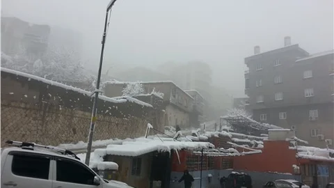 Şırnak’ta eğitime kar engeli