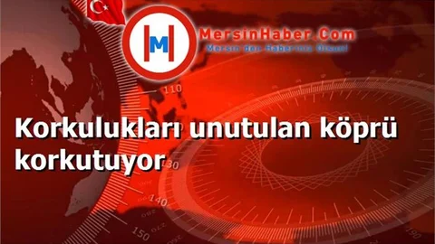 Korkulukları unutulan köprü korkutuyor