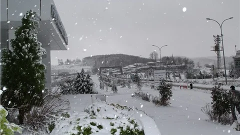 Kar yağışı nedeniyle Başarı'da eğitime ara verildi