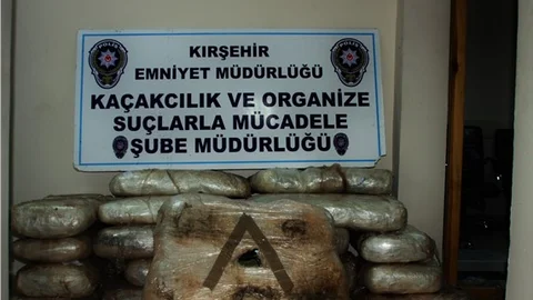 112 kilo esrar maddesi ele geçirildi, bir kişi tutuklandı