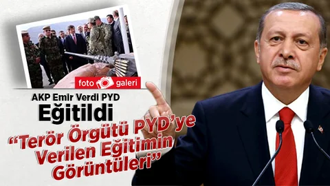 PYD Terör Örgütüne 1 Yıldır Eğitim Verildiğine Dair Görüntüler Ortaya Çıktı