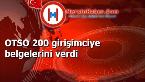 OTSO 200 girişimciye belgelerini verdi